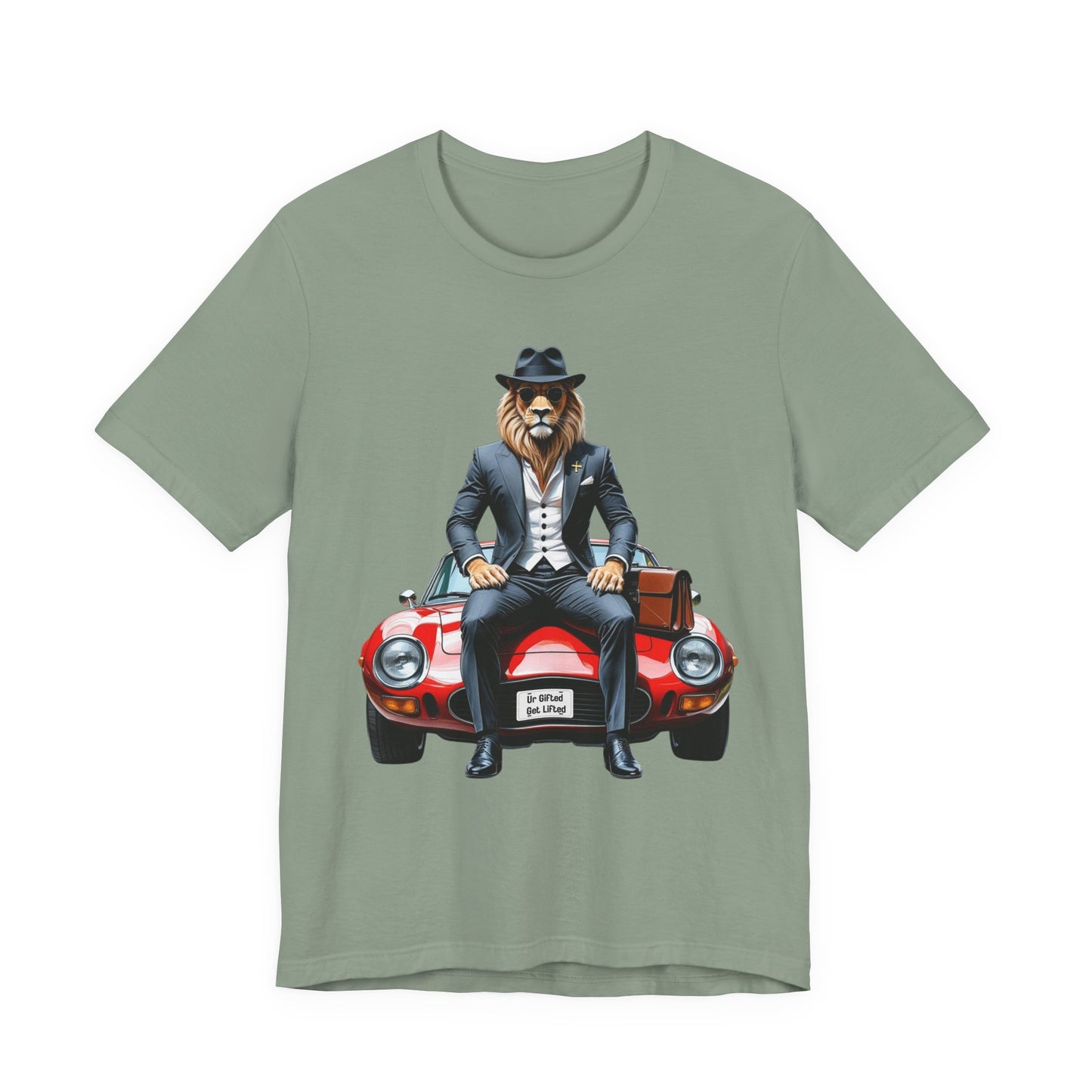 Cool Animal Gangster Tee, Unisex Graphic T-Shirt, Fun Retro Style Top, Gift for Animal Lovers, Unique Vintage Look Shirt