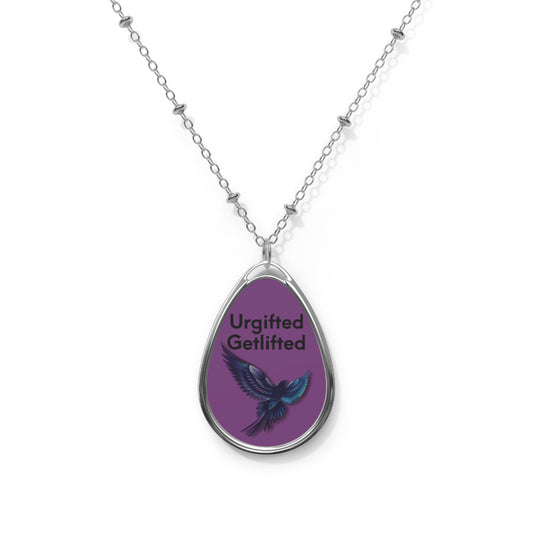 Eagle Oval Necklace - Urgifted Getlifted