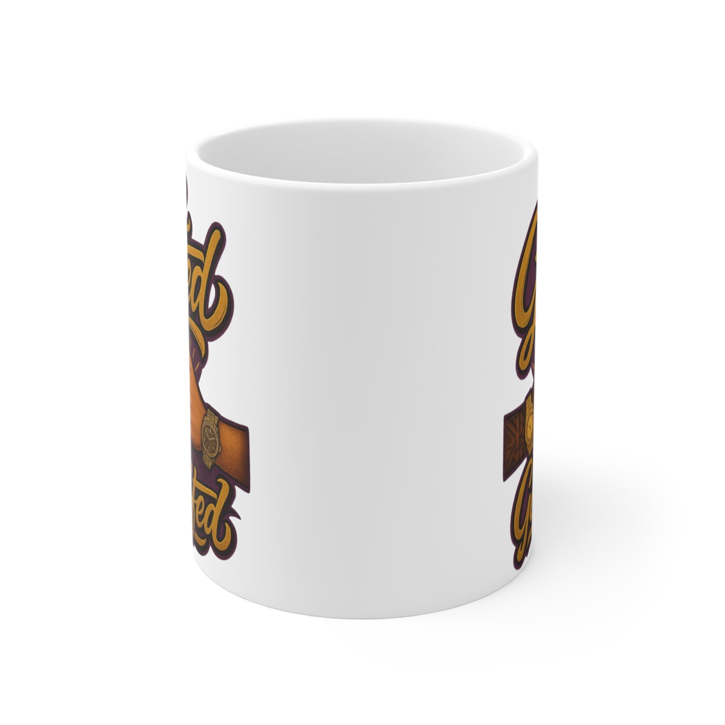 UR Gifted Get Lifted Mug - Inspirational Coffee Cup, Motivational Drinkware, Gift for Graduates, Positive Mindset, Unique Home Decor