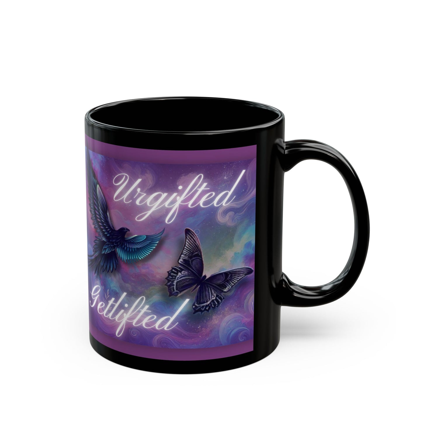 Urgifted Getlifted Black Mug