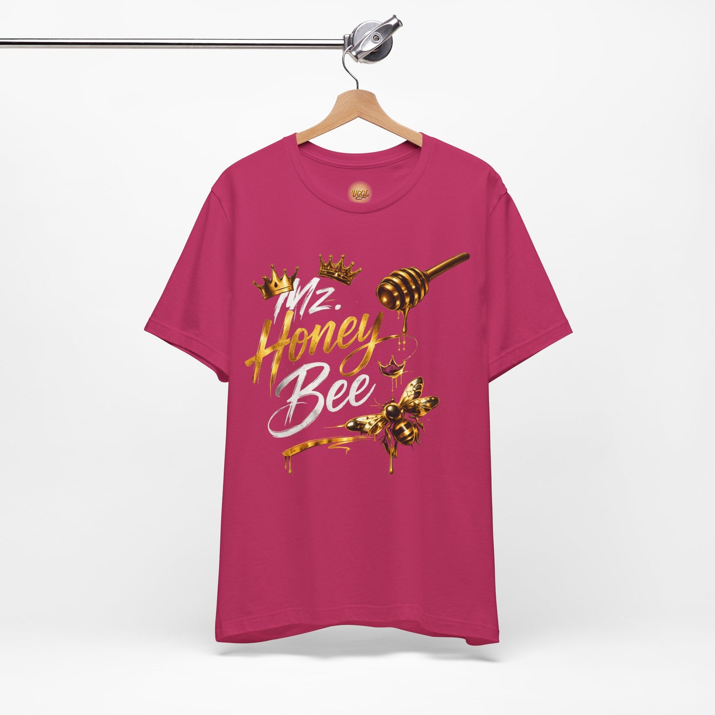 Honey Bee Graphic Tee — “Sweet Like Honey But I Sting Like a Bee” Black T-Shirt