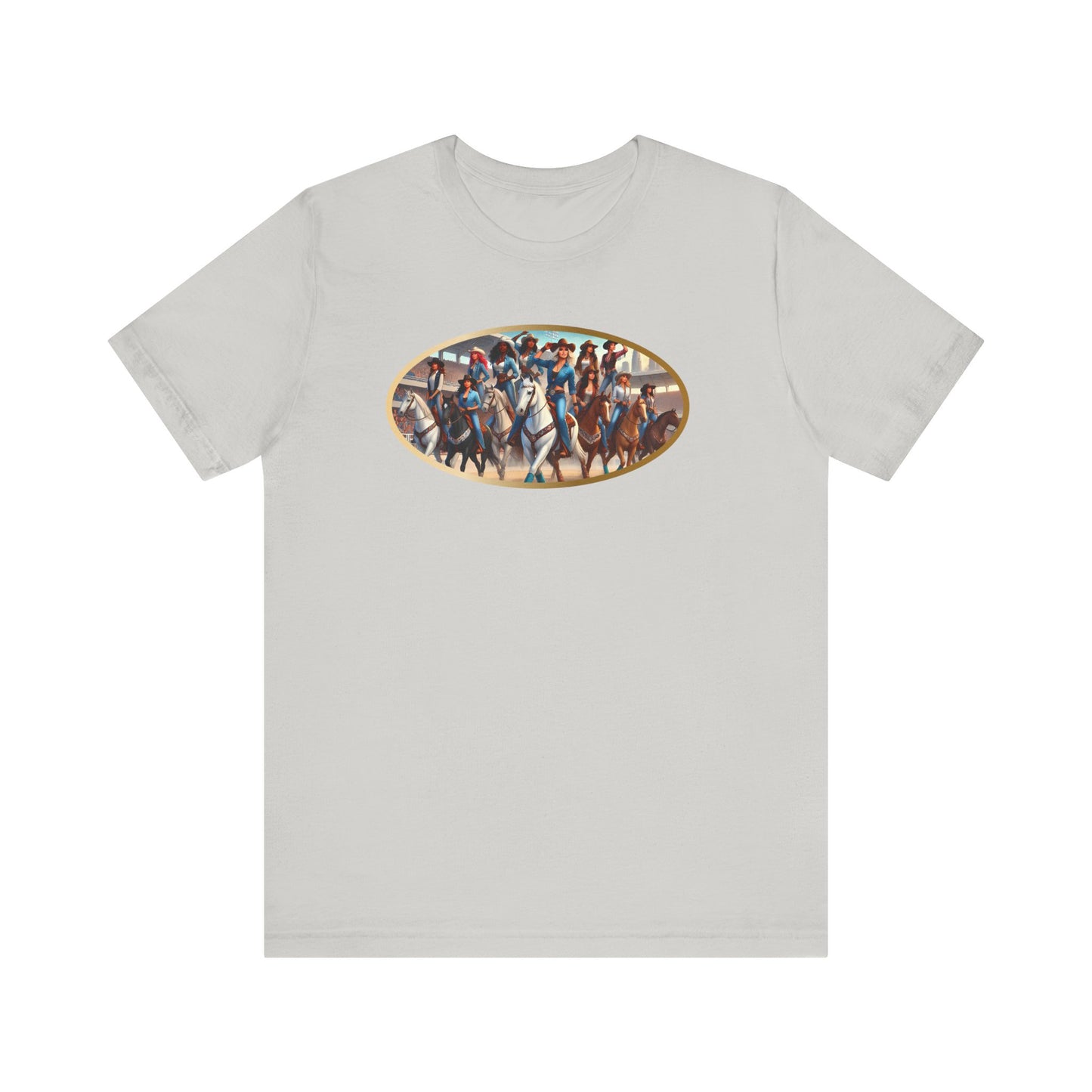 Vintage Equestrian Art Unisex Jersey Tee