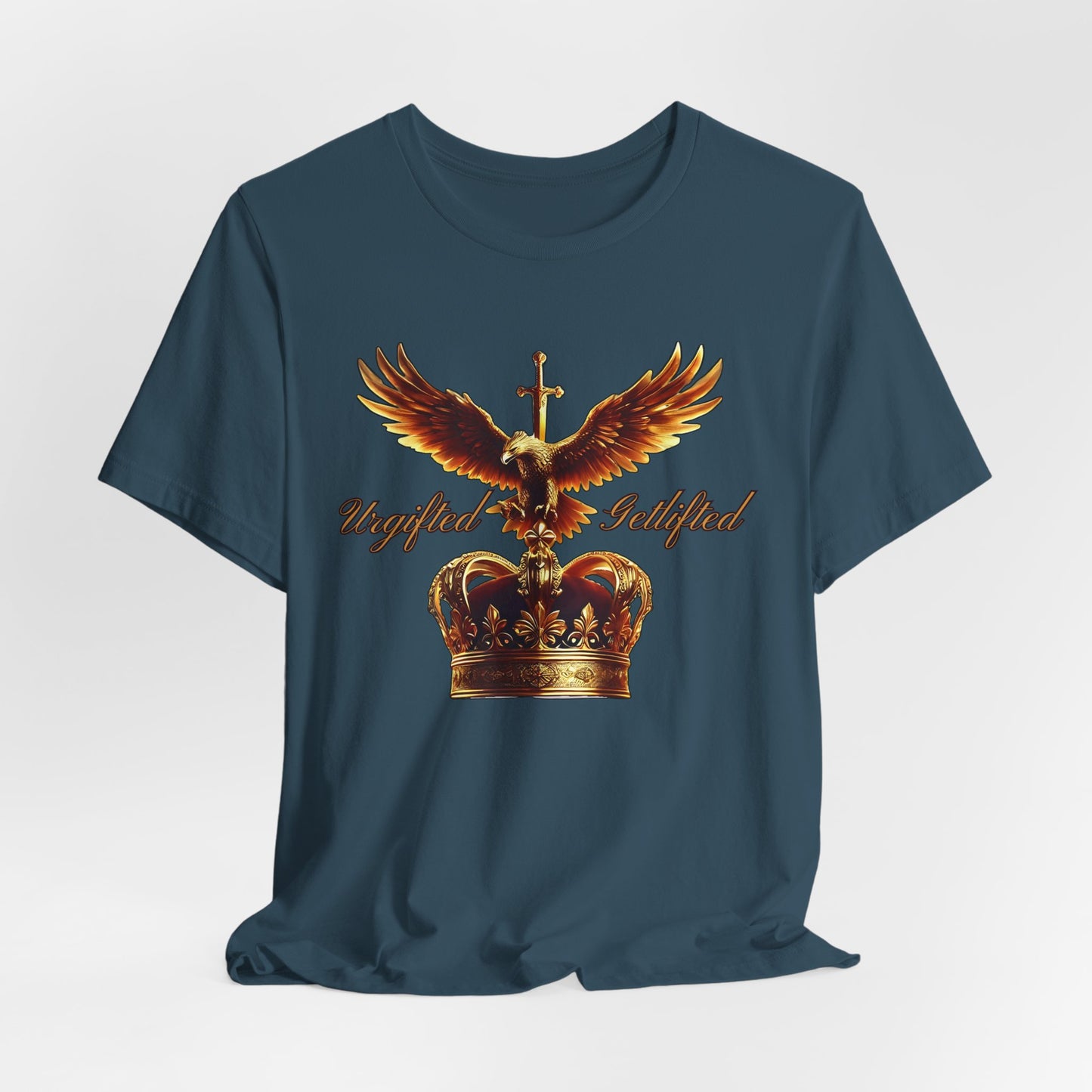 Crowned Eagle Graphic Tee | Unisex Jersey Short Sleeve T-Shirt