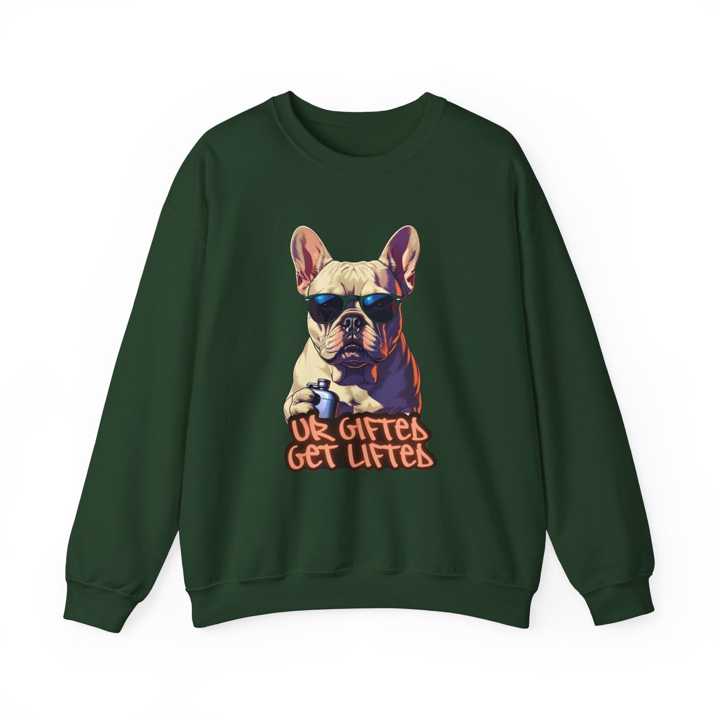 Chic Dog Lovers Sweatshirt - Fun Gift for Pet Owners, Cool Casual Wear, Unique Animal Art, Cozy Gift Idea, Trending Gift for Dog Lovers