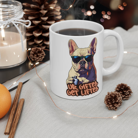 Funny Dog Mug, Pet Lover Gift, Coffee Cup, Animal Lover Gift, Unique Mug, Gift for Dog Owners, Cute Dog Design