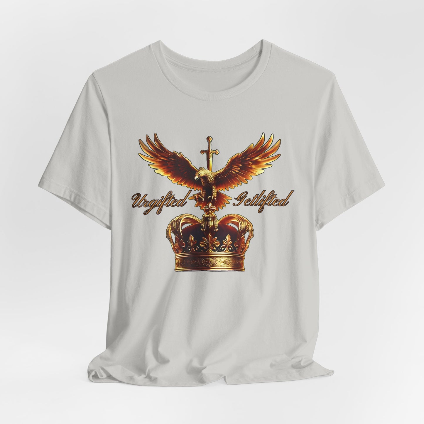 Crowned Eagle Graphic Tee | Unisex Jersey Short Sleeve T-Shirt