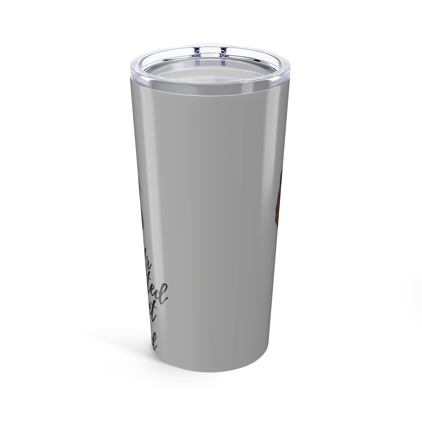 Stylish Tumbler with Winking Girl Design, Personalized Gift, Coffee Cup, Travel Mug, Cute Drinkware, Birthday, Everyday Use