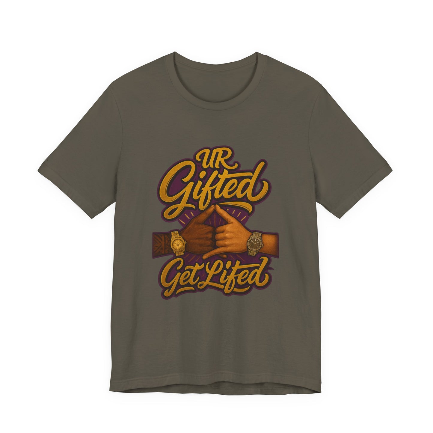 Gifted & Lifted Unisex Tee, Inspirational T-Shirt, Motivational Apparel, Unique Gift, Casual Wear, Uplifting Shirt