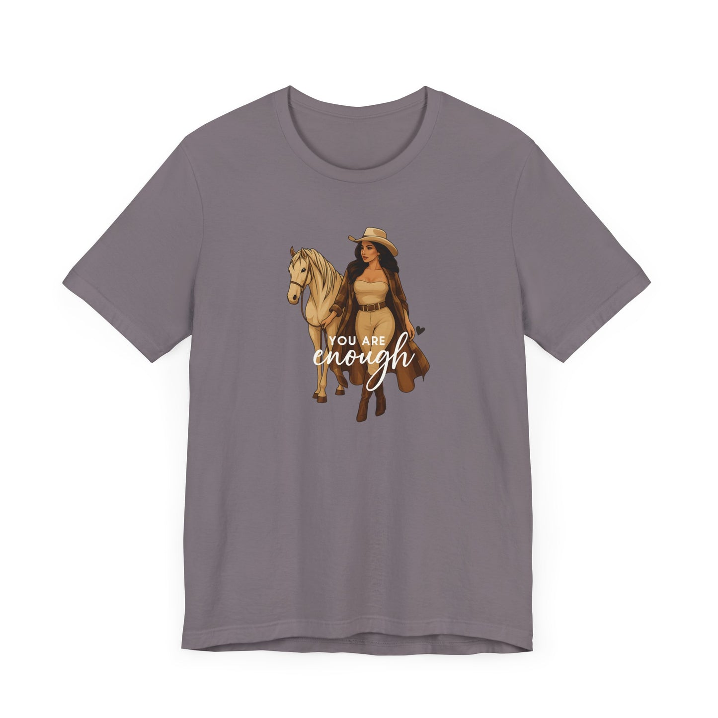 Empowering Horse Lover Tee, Inspirational Shirt for Equestrians, Gift for Her, Motivational Casual Wear, Positive Affirmation T-Shirt