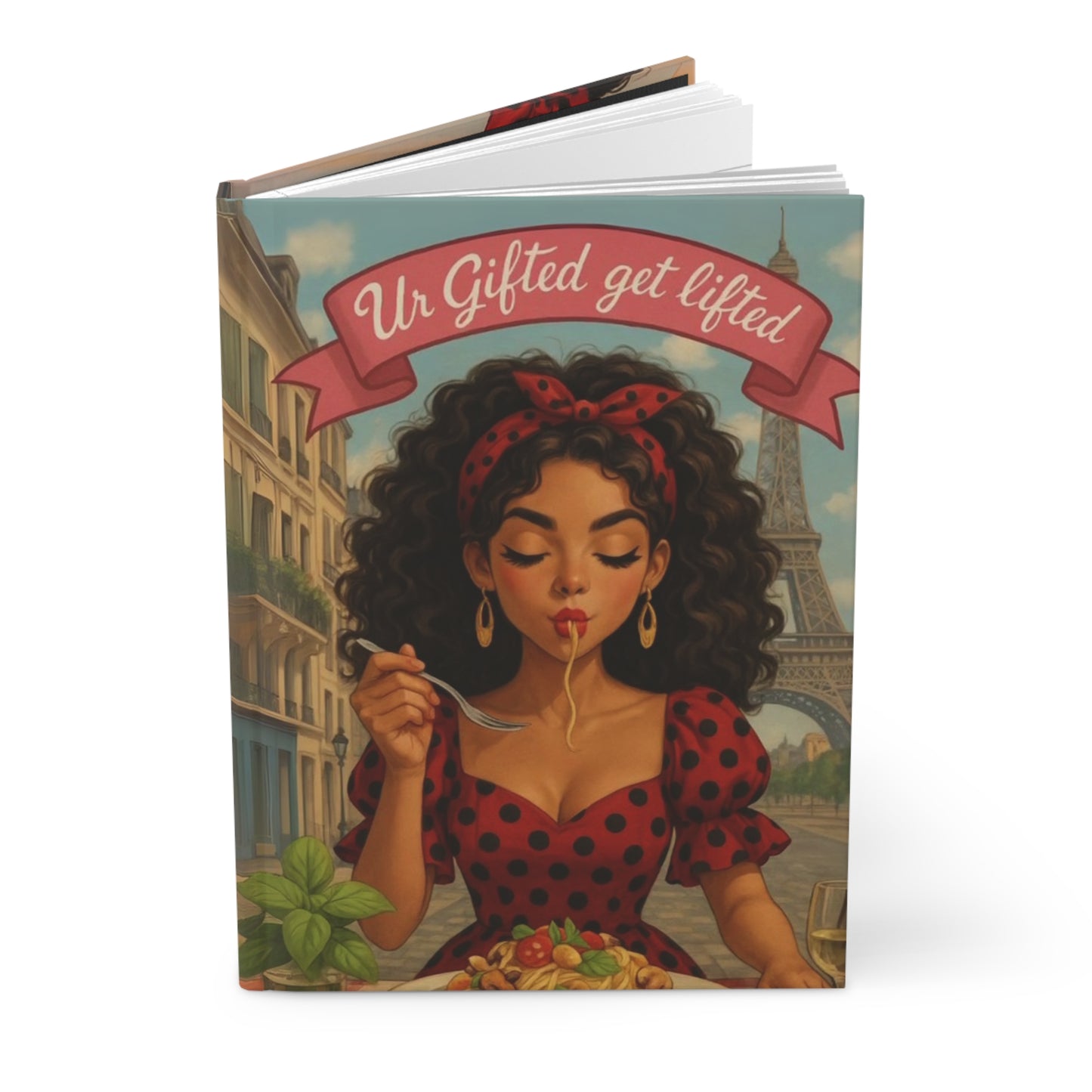 Charming Hardcover Journal - Celebrating Creativity and Self-Expression | Ideal for Gift, Art Therapy, Daily Journaling, Women's [...]