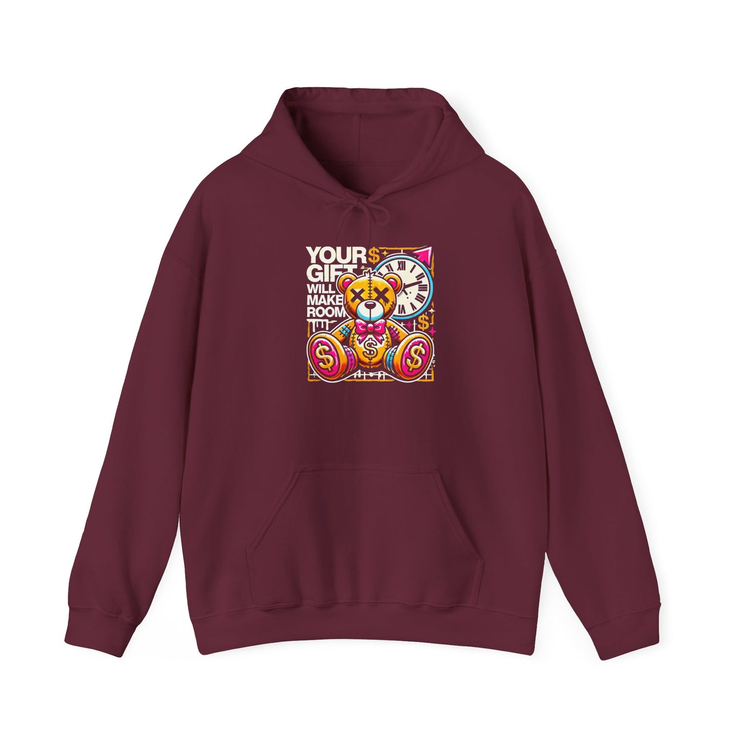 Your Gift Graphic Hoodie for Trendsetters, Cozy Gift for Birthdays, Casual Wear, Fun Streetwear, Unique Hooded Sweatshirt