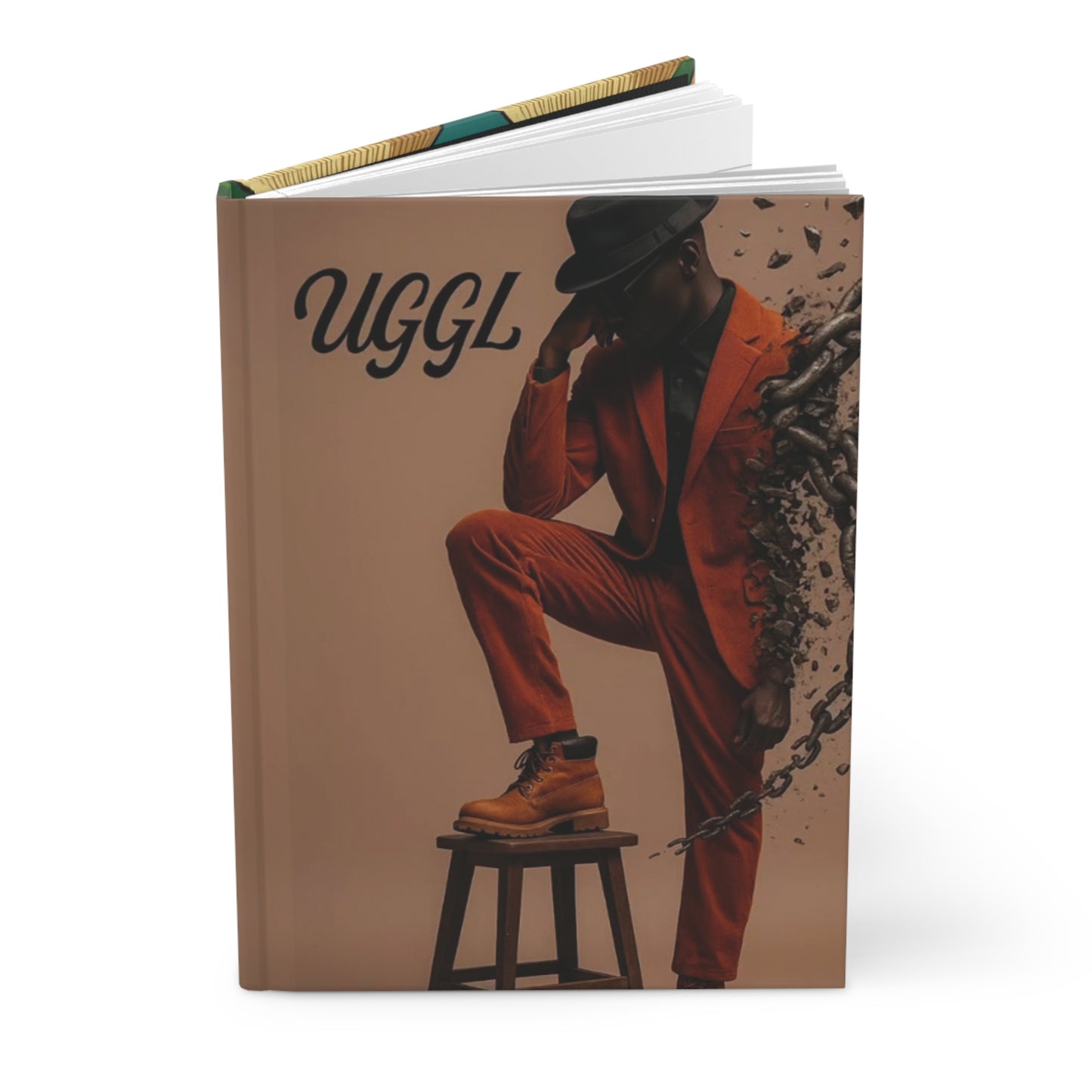 Stylish Hardcover Journal | Cool Gift for Creatives, Journal for Thoughts, Notepad for Ideas, Planner for Goals, Perfect for Holidays