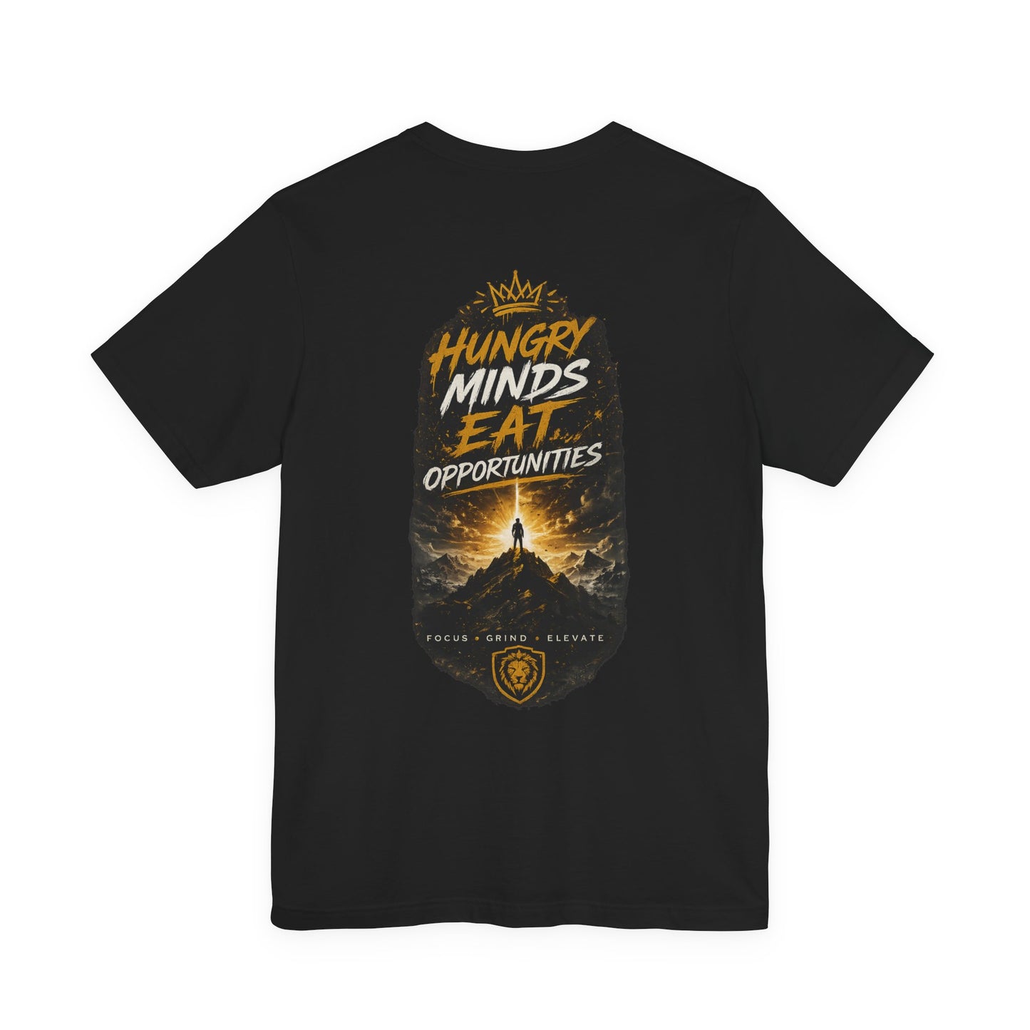 Eat Them Up! Lion Motivational Graphic Tee — "Success Is The Only Option"