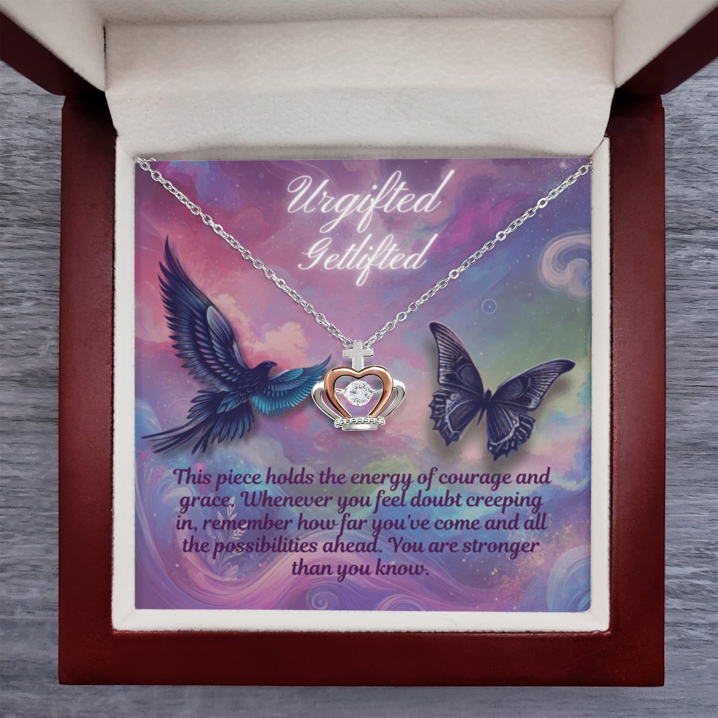 Crown Pendant Necklace: This Piece Holds the Energy
